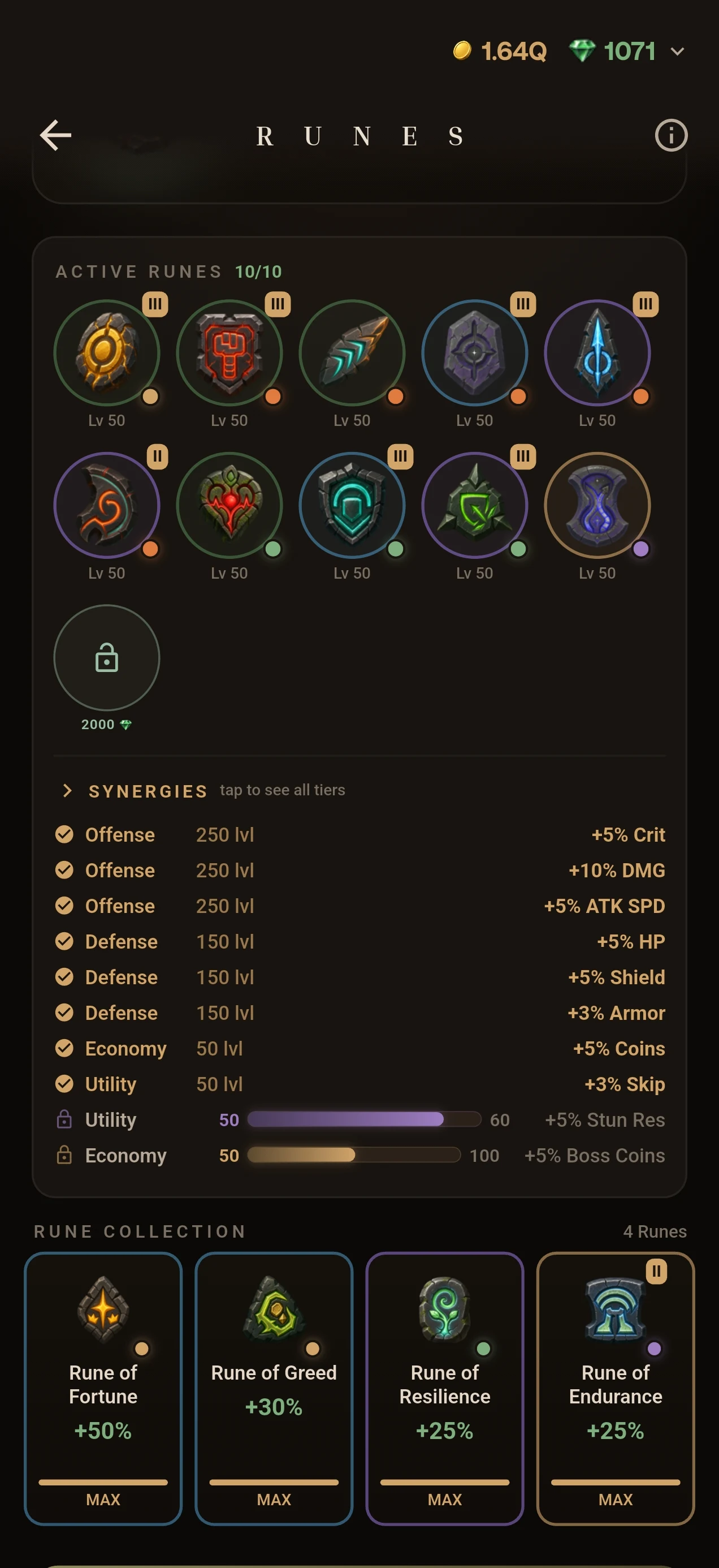 Idle Runner - AFK Defense RPG screenshot